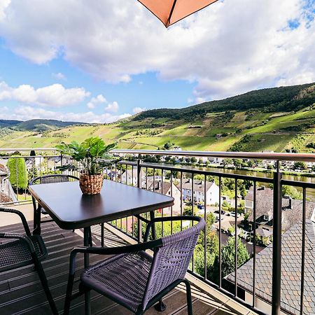 Sky Apartment, Blick Zur Mosel, Grosser Balkon, Kaffeemaschine, Smart Tv Zell Extérieur photo